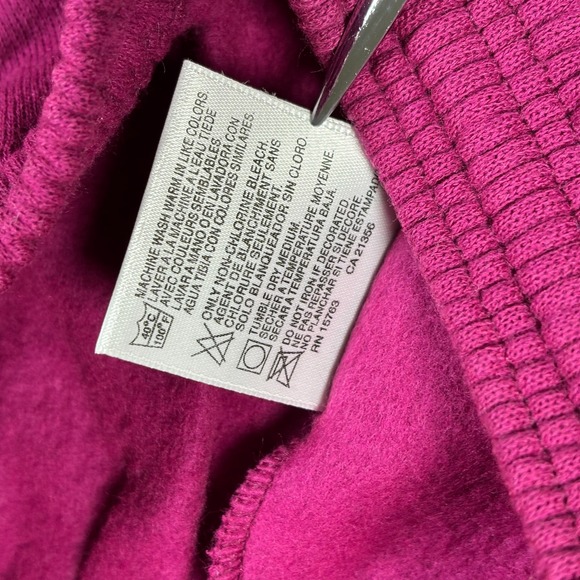 Vintage Hanes Her Way Sweatpants Womens Small Pink Roomy Fit Tapered 90s USA NWT - Picture 6 of 11